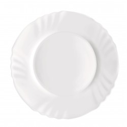 ΠΙΑΤΟ ΡΗΧΟ ΟΠΑΛΙΝΑΣ EBRO 20 CM TEMPERED BORMIOLI ROCCO