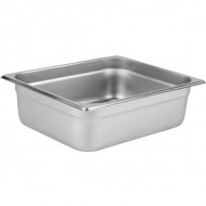 ΛΕΚΑΝΗ GASTRO 1/2 10 CM ΒΑΘΟΣ INOX