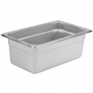 ΛΕΚΑΝΗ GASTRO 1/4 10 CM ΒΑΘΟΣ INOX