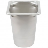 ΛΕΚΑΝΗ GASTRO 1/6 20 CM ΒΑΘΟΣ INOX