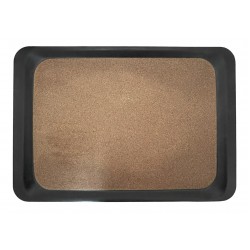 ΔΙΣΚΟΣ ΟΡΘΟΓΩΝΙΟΣ 44x32 CM ΑΝΤΙΟΛΙΣΘ. ΜΕ ΦΕΛΛΟ ΜΑΥΡΟΣ