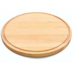 ΠΛΑΤΩ ΣΤΡΟΓΓΥΛΟ ΞΥΛΙΝΟ Ø 30x1,8 CM