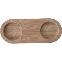 ΞΥΛΙΝΗ ΒΑΣΗ 21x8,5x2CM ΓΙΑ DIP ΜΠΩΛ 2 ΘΕΣΕΩΝ