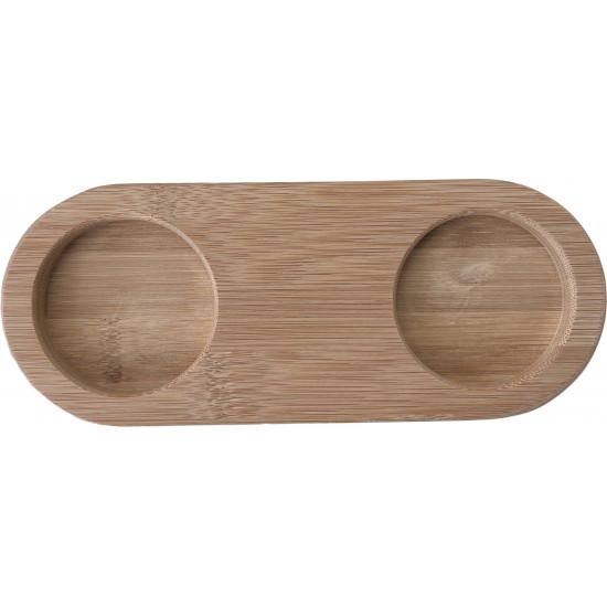 ΞΥΛΙΝΗ ΒΑΣΗ 21x8,5x2CM ΓΙΑ DIP ΜΠΩΛ 2 ΘΕΣΕΩΝ