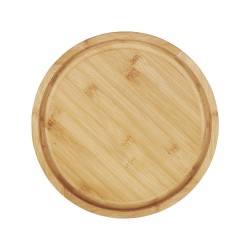 ΠΙΑΤΟ ΣΤΡΟΓΓΥΛΟ ΞΥΛΙΝΟ Ø 25x1,8 CM