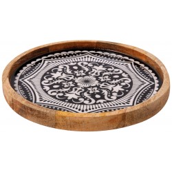 ΞΥΛΙΝΟ ΠΙΑΤΟ MOROCCO ΜΑΥΡΟ 25X2.5CM