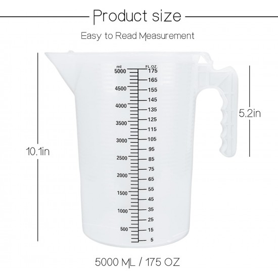 ΚΑΝΑΤΑ ΔΟΣΟΜΕΤΡΗΤΗΣ ΜΕΖΟΥΡΑΣ ΥΓΡΩΝ 5000ML PP