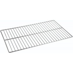 ΣΧΑΡΑ ΤΡΟΛΛΕΪ - ΦΟΥΡΝΟΥ GN 2/1 65x53 CM INOX
