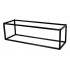 ΒΑΣΗ GN 2/4 53x16.2x16 IRON ΜΑΥΡΗ