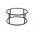 ΒΑΣΗ ΣΤΡΟΓΓΥΛΗ BLACK Ø32Χ12 CM IRON ΜΑΥΡΗ