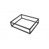 ΒΑΣΗ GN 1/2 32.5X26.5X8 CM IRON ΜΑΥΡΗ