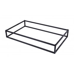 ΒΑΣΗ GN 1/1 53x32.5x8 CM IRON ΜΑΥΡΗ