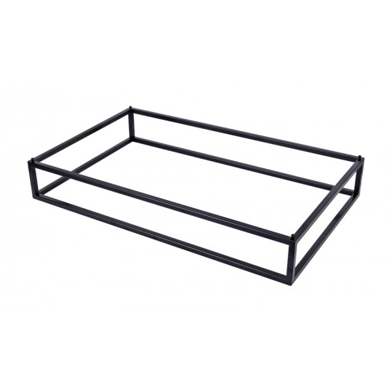 ΒΑΣΗ GN 1/1 53x32.5x8 CM IRON ΜΑΥΡΗ