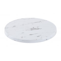 ΔΙΣΚΟΣ ΠΑΡΟΥΣΙΑΣΗΣ MARBLE ΣΤΡΟΓΓΥΛΟΣ Ø 32 x 1,7 CM ΜΕΛΑΜΙΝΗΣ ΚΙΝΑΣ