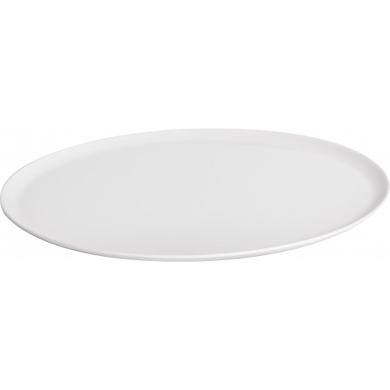 ΔΙΣΚΟΣ ΠΑΡΟΥΣΙΑΣΗΣ ΣΤΡΟΓΓΥΛΟΣ WHITE Ø35 x 2,1 CM ΜΕΛΑΜΙΝΗΣ ΚΙΝΑΣ