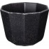 ΒΑΣΗ ΣΤΡΟΓΓΥΛΗ SPOTS BLACK Ø11,4x8,2 CM 440ML ΜΕΛΑΜΙΝΗΣ