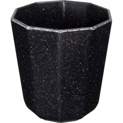 ΒΑΣΗ ΣΤΡΟΓΓΥΛΗ SPOTS BLACK Ø11,6 x 12 CM 710ML ΜΕΛΑΜΙΝΗΣ