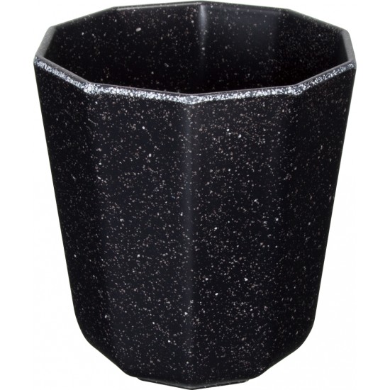ΒΑΣΗ ΣΤΡΟΓΓΥΛΗ SPOTS BLACK Ø11,6 x 12 CM 710ML ΜΕΛΑΜΙΝΗΣ
