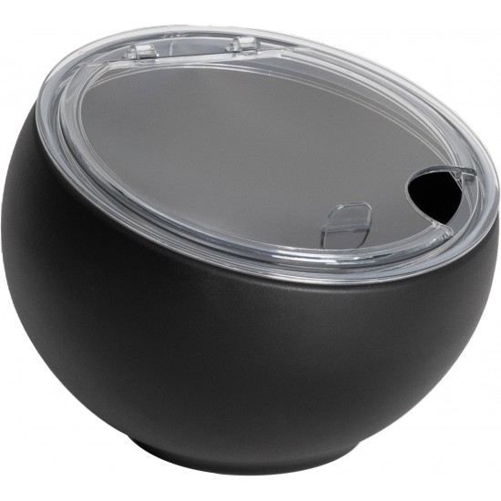 ΜΠΩΛ ORB BLACK MATT Ø16,7x12,2 CM 990 ML ΜΕ ΚΑΠΑΚΙ ΜΕΛΑΜΙΝΗΣ ΚΙΝΑΣ