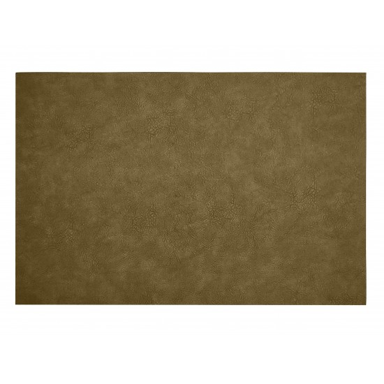 ΣΟΥΠΛΑ ΔΕΡΜΑΤΙΝΟ 45x30 CM OLIVE GREEN MAT