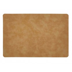 ΣΟΥΠΛΑ ΔΕΡΜΑΤΙΝΟ 45x30 CM CARAMEL SUEDE ΑΝΤΙΟΛΙΣΘΗΤΙΚΟ