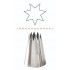 ΜΥΤΗ ΚΟΡΝΕ 8ΜΜ ΜΕ ΟΔΟΝΤΩΤΑ ΧΕΙΛΗ 18/10 CUTLERY PRO