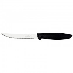ΜΑΧΑΙΡΙ STEAK 12CM PLENUS ΜΑΥΡΟ ME ΔΟΝΤΙ LASER