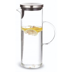 ΚΑΝΑΤΑ BOROSILICATE 1,3 ΛΤ ΜΕ ΙΝΟΧ ΚΑΠΑΚΙ