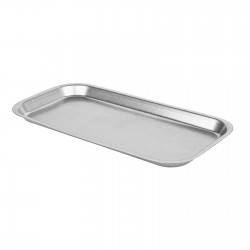 ΠΙΑΤΕΛΑ ΟΡΘΟΓΩΝΙΑ INOX VINTAGE MAT 26 x 13 CM