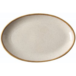 ΠΙΑΤΕΛΑ ΟΒΑΛ IVORY 26Χ16 CM