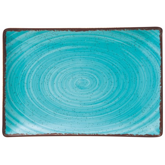 ΠΙΑΤΕΛΑ ΟΡΘΟΓΩΝΙΑ TIFFANY 36Χ24 CM