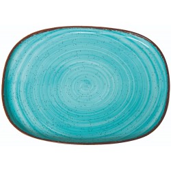 ΠΙΑΤΕΛΑ ΕΠΙΠΕΔΗ ΟΒΑΛ TIFFANY 30 x 22 CM