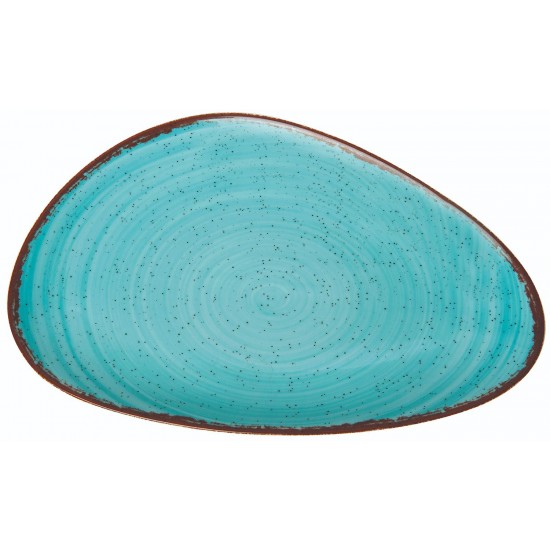 ΠΙΑΤΕΛΑ ΤΡΙΓΩΝΙΚΗ ΑΣΣΥΜΕΤΡΗ TIFFANY 36 CM