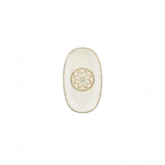 ΠΙΑΤΕΛΑ ΟΒΑΛ TESSERA 24x14,5 CM BYBONE