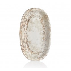 ΠΙΑΤΕΛΑ ΟΒΑΛ ANTICO 19x11 CM BYBONE