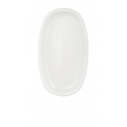 ΠΙΑΤΕΛΑ ΟΒΑΛ WHITE 19x11 CM BYBONE
