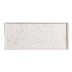 Πιατέλα Ορθογώνια 31x14x2 cm White Dune
