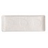 Πιατέλα Ορθογώνια 26 cm White Dune Με 3 Θέσεις Για Μπωλάκια Με Εσωτερική Διάμετρο 5 cm