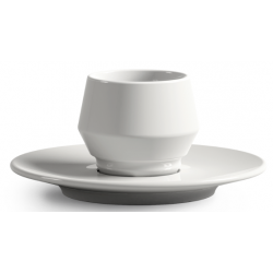 ΠΙΑΤΑΚΙ ΦΛΥΤΖΑΝΙΟΥ ΕΣΠΡΕΣΣΟ LUNIK 14,5 CM ΛΕΥΚΟ ΜΑΤ PRESTIGE ΠΟΡΣΕΛΑΝΗΣ