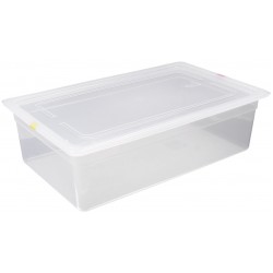 ΔΟΧΕΙΟ ΦΑΓΗΤΟΥ PP GN 1/1 ΒΑΘΟΣ 10CM 13LT ΧΩΡΙΣ ΚΑΠΑΚΙ