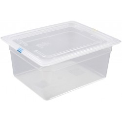 ΔΟΧΕΙΟ ΦΑΓΗΤΟΥ PP GN 1/2 ΒΑΘΟΣ 10CM 6,5LT  ΧΩΡΙΣ ΚΑΠΑΚΙ