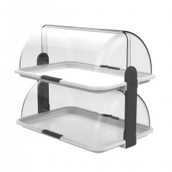 ΒΙΤΡΙΝΑ ΠΑΡΟΥΣΙΑΣΗΣ DENOX PREMIERE ΔΙΠΛΗ 46,5 x 31 x 41 CM