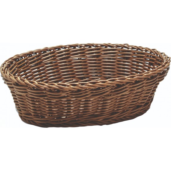 Ψωμιέρα Οβάλ   23x17x8 εκ  Μελί
