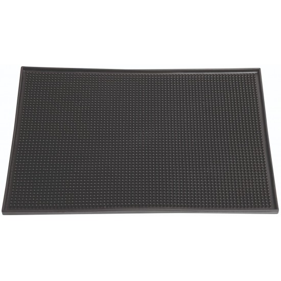 ΜΠΑΡ ΜΑΤ 45x30x1 CM ΜΑΥΡΟ