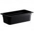 ΛΕΚΑΝΗ GASTRO 1/3 10CM POLYCARBONATE ΜΑΥΡΗ
