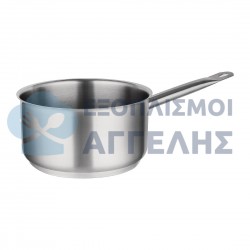 ΚΑΤΣΑΡΟΛΑ ΒΑΘΕΙΑ INOX 18/10 ΠΑΧΟΣ 0,8ΜΜ 18X11CM 2,8ΛΤ