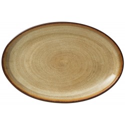 ΠΙΑΤΕΛΑ ΟΒΑΛ SAHARA 26Χ16 CM