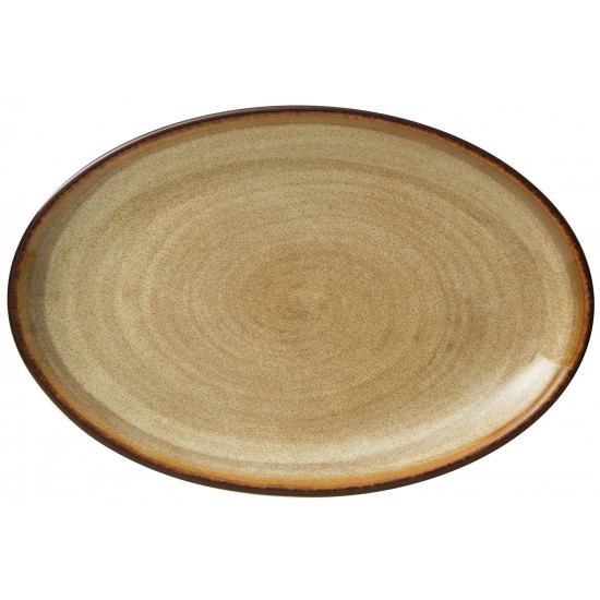 ΠΙΑΤΕΛΑ ΟΒΑΛ SAHARA 26Χ16 CM